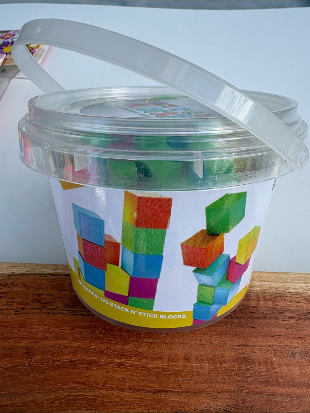 Viral Rare Fun Stack N' Stick Blocks Mini Squishy Fidgets - Picture 2 of 6